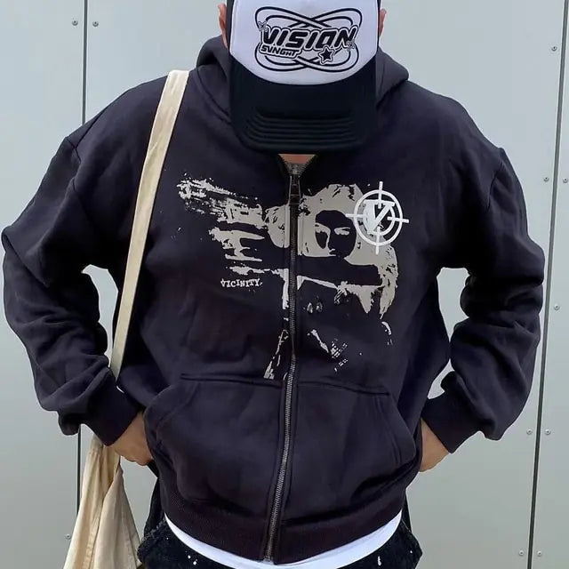 Y2K Grunge Hoodie Unisex